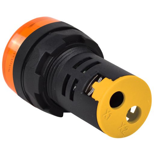 NYG3-VY Feszültségmérő, LED jelzőfény,sárga24-500VAC, d=22mm