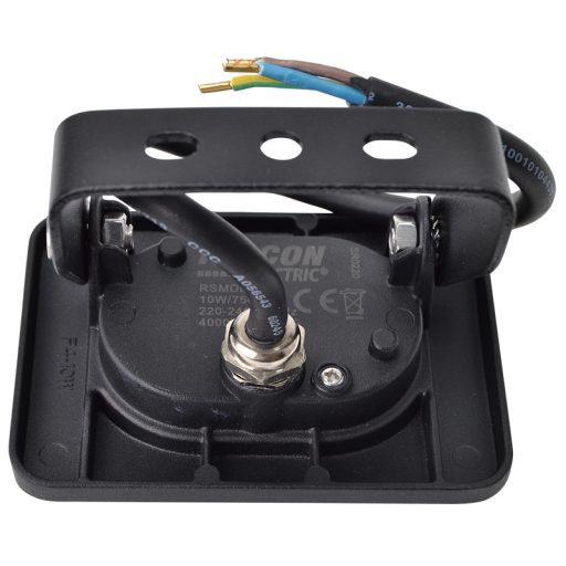  RSMDL10 SMD fényvető, fekete220-240V AC, 10W, 4000K, IP65, 800lm, EEI=G