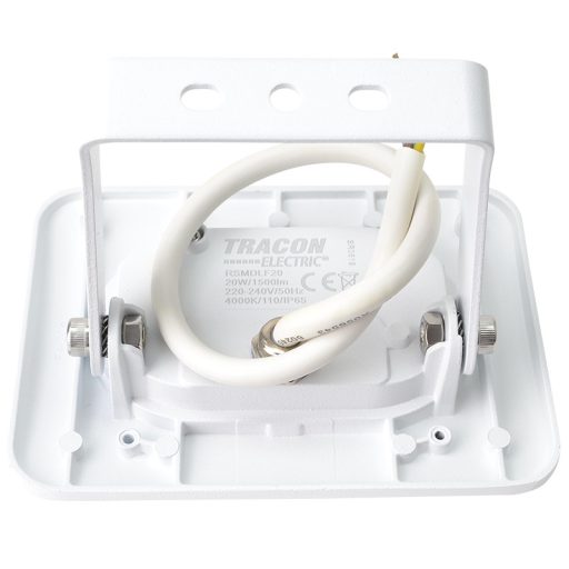 RSMDLF20 SMD fényvető, fehér220-240V AC, 20W, 4000K, IP65, 1600lm, EEI=G