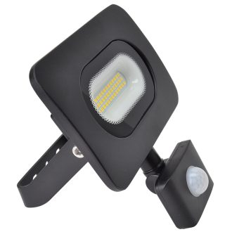   RSMDLM20H SMD fényvető mozgásérzékelővel, fekete220-240V,20W,4000K,IP65,1600lm,120°, 10s-7min, 3-10m