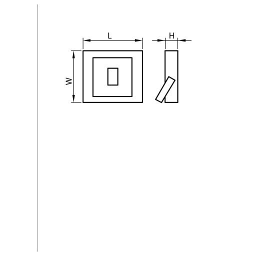 RSMDLM30 Fekete SMD fényvető mozgásérzékelővel30W, 4000K, IP65, 220-240V AC, 2700lm, 110°, 3-10m, EE