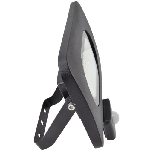RSMDLM50H SMD fényvető mozgásérzékelővel, fekete220-240V,50W,4000K,IP65,4000lm,120°, 10s-7min, 3-10m