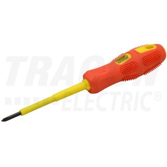   Csavarhúzó, csillagfejű, 1000V-ra szigetelt,sárga-piros nyélAC 1000V, 6x125mm