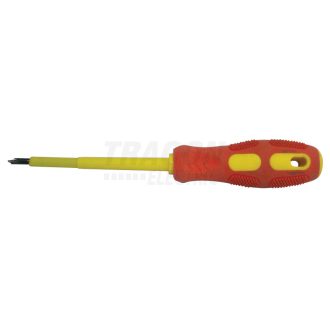   Csavarhúzó, csillag-kombi, 1000V-ra sziget.,sárga-piros nyélAC 1000V, 6x150mm