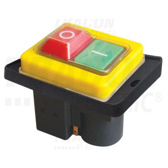   Relés biztonsági kapcsoló7PIN, 400 VAC, 8A/AC3, IP54, 6,3×0,8