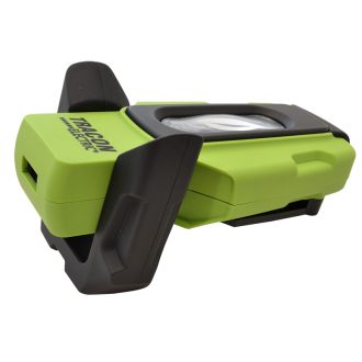 Akkumulátoros LED kézi lámpa USB töltő kimenettel