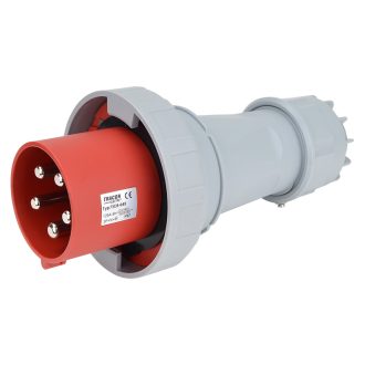   Ipari csatlakozó dugó, fokozott védelemmel125A, 400V, 3P+N+E, 6h, IP67
