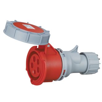   Ipari csatlakozóaljzat, fokozott védelemmel16A, 400V, 3P+N+E, 6h, IP67