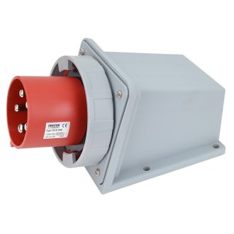   Felületre szerelhető ipari csatlakozó dugó125A, 400V, 3P+N+E, 6h, IP67