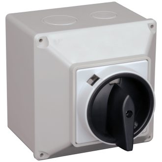   TKF-32T Tokozott főkapcsoló, BE-KI400V, 50Hz, 32A, 4P, 11kW, 64×64mm, IP44
