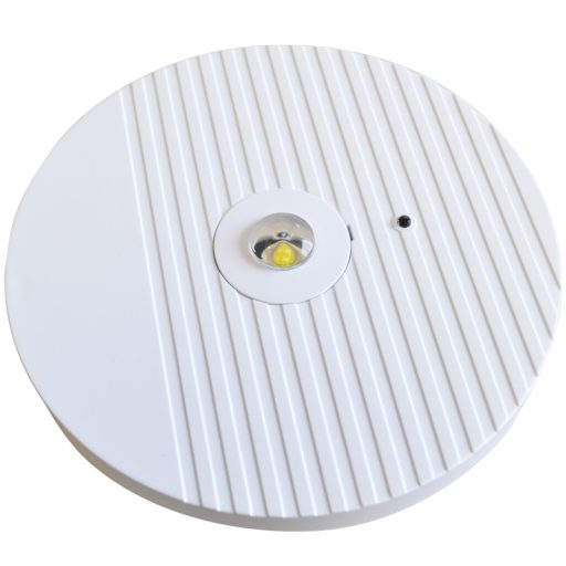 TLBVM3W Ledes vészvilágító lámpatest,készenléti üzem230V, 50Hz, 3W, 1×LED, 3h, 4,8V/900 mAh, Ni-Cd,