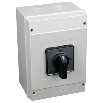   TS-10/3T65 Tokozott szakaszoló kapcsoló400V, 50Hz, 100A, 3P, 30kW, 88×88mm, IP65