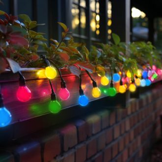 WOJ16821 Fényfüzér 10 x E27, 5m IP44